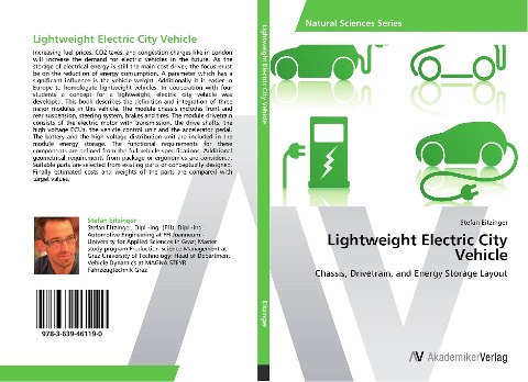 Lightweight Electric City Vehicle: Chassis, Drivetrain, and Energy Storage Layout