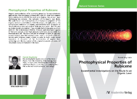 Photophysical Properties of Rubicene: Experimental Investigations on the Route to an Organic Laser