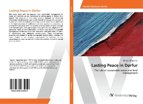 Lasting Peace in Darfur: The role of sustainable water and land management