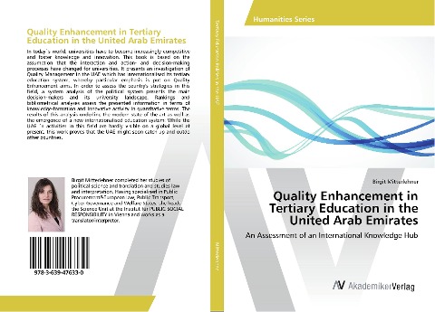 Quality Enhancement in Tertiary Education in the United Arab Emirates: An Assessment of an International Knowledge Hub