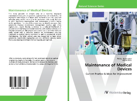 Maintenance of Medical Devices: Current Practice & Ideas for Improvement