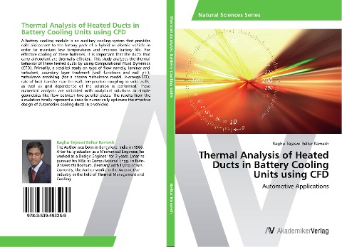 Thermal Analysis of Heated Ducts in Battery Cooling Units using CFD: Automotive Applications
