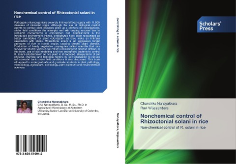 Nonchemical control of Rhizoctonial solani in rice: Non-chemical control of R. solani in rice