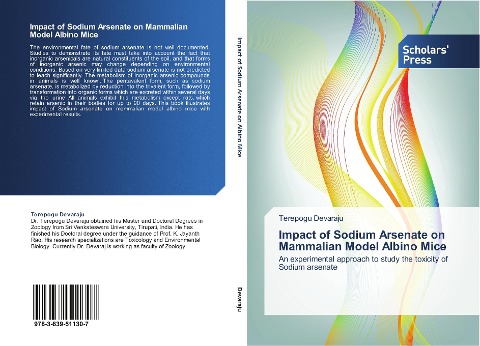 Impact of Sodium Arsenate on Mammalian Model Albino Mice: An experimental approach to study the toxicity of Sodium arsenate