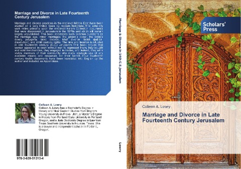 Marriage and Divorce in Late Fourteenth Century Jerusalem
