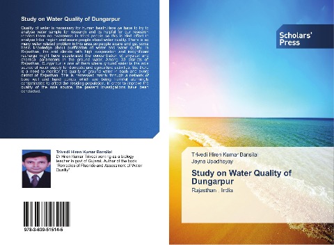 Study on Water Quality of Dungarpur: Rajasthan , India