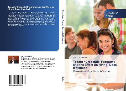 Teacher Credential Programs and the Effect on Hiring: Does It Matter?: Making Choices for a Career in Teaching