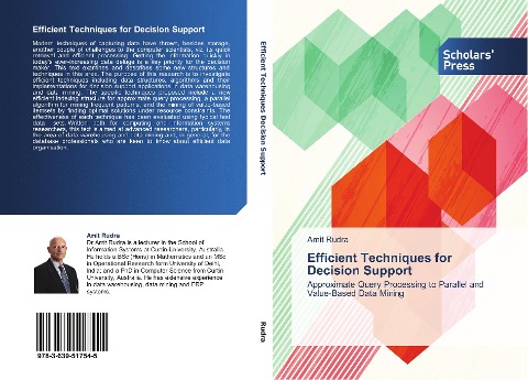 Efficient Techniques for Decision Support: Approximate Query Processing to Parallel and Value-Based Data Mining