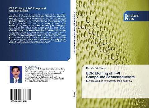 ECR Etching of II-VI Compound Semiconductors: Surface studies by spectroscopic analysis