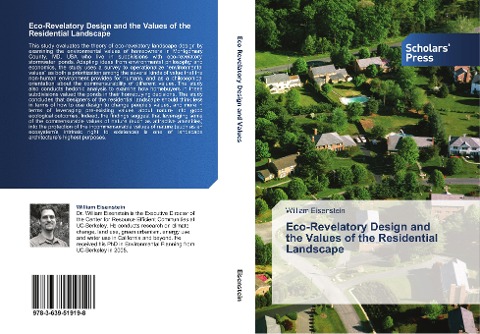 Eco-Revelatory Design and   the Values of the Residential Landscape