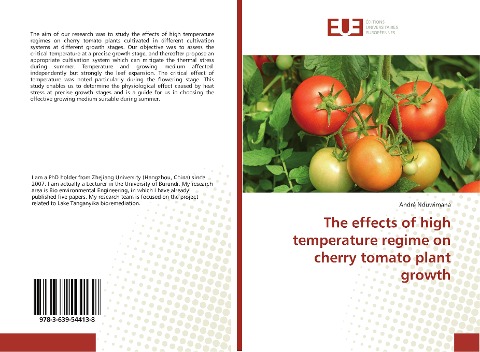 The effects of high temperature regime on cherry tomato plant growth