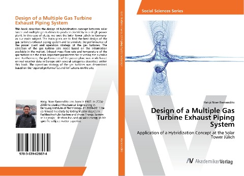 Design of a Multiple Gas Turbine Exhaust Piping System: Application of a Hybridization Concept at the Solar Tower Jülich