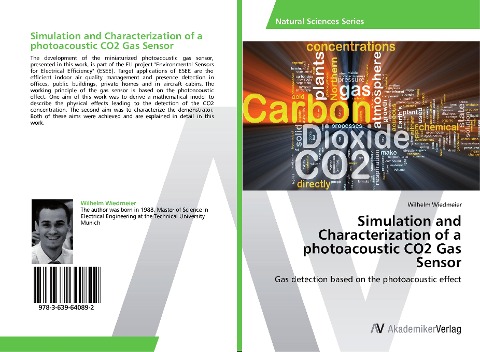 Simulation and Characterization of a photoacoustic CO2 Gas Sensor: Gas detection based on the photoacoustic effect