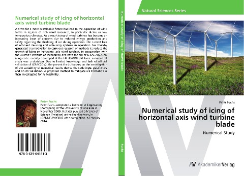 Numerical study of icing of horizontal axis wind turbine blade: Numerical Study