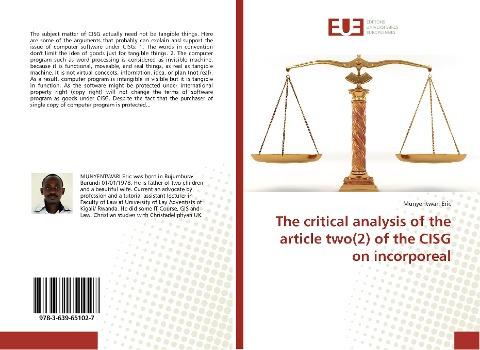 The critical analysis of the article two(2) of the CISG on incorporeal