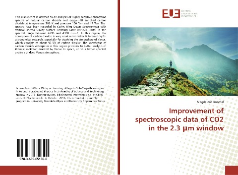 Improvement of spectroscopic data of CO2 in the 2.3 ¿m window