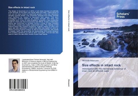 Size effects in intact rock: Investigation into the mechanical behaviour of intact rock at different sizes