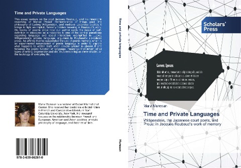 Time and Private Languages: Wittgenstein, the Japanese court poets, and Proust in Jacques Roubauds work of memory