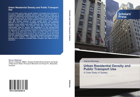 Urban Residential Density and Public Transport Use: A Case Study of Sydney