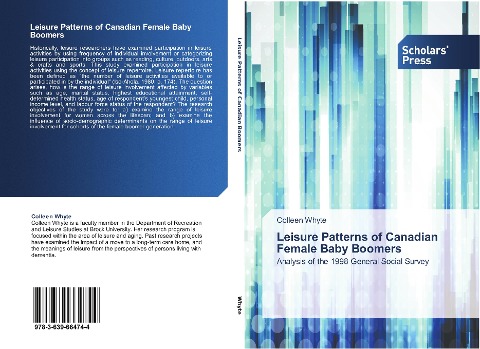 Leisure Patterns of Canadian Female Baby Boomers: Analysis of the 1998 General Social Survey