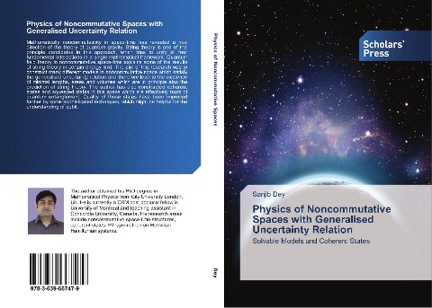 Physics of Noncommutative Spaces with Generalised Uncertainty Relation: Solvable Models and Coherent States