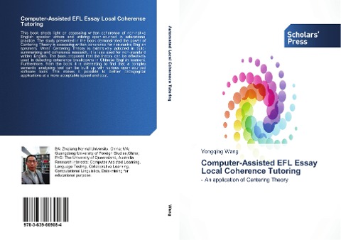 Computer-Assisted EFL Essay Local Coherence Tutoring: An application of Centering Theory
