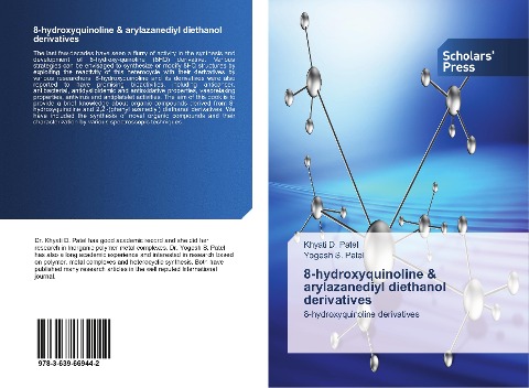8-hydroxyquinoline & arylazanediyl diethanol derivatives: 8-hydroxyquinoline derivatives