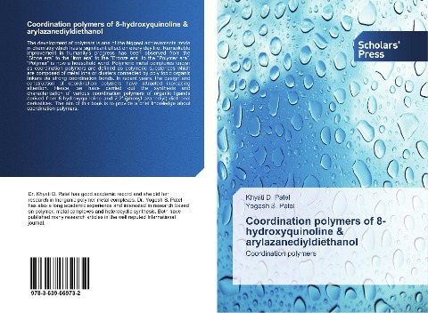 Coordination polymers of 8-hydroxyquinoline & arylazanediyldiethanol: Coordination polymers