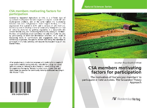 CSA members motivating factors for participation: The motivation of Gartencoop members' to participate in field activities: The Grounded Theory Approach