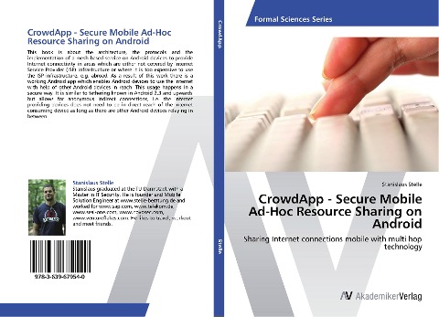CrowdApp - Secure Mobile Ad-Hoc Resource Sharing on Android: Sharing Internet connections mobile with multi hop technology