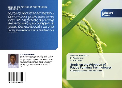 Study on the Adoption of Paddy Farming Technologies: Sivagangai District,Tamil Nadu,India