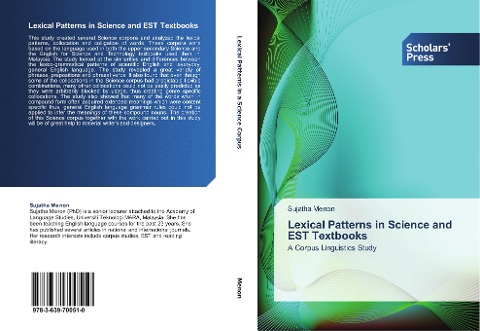 Lexical Patterns in Science and EST Textbooks: A Corpus Linguistics Study