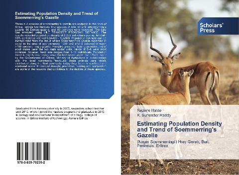 Estimating Population Density and Trend of Soemmerrings Gazelle: (Nager Soemmerringii) Hrey Gereb, Buri, Peninsula, Eritrea