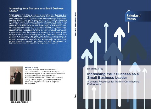 Increasing Your Success as a Small Business Leader: Allocating Resources for Optimal Organizational Performance