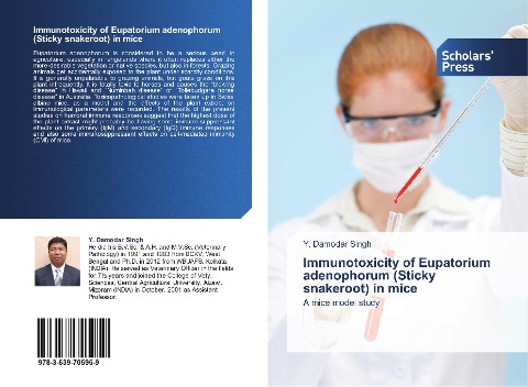 Immunotoxicity of Eupatorium adenophorum (Sticky snakeroot) in mice: A mice model study