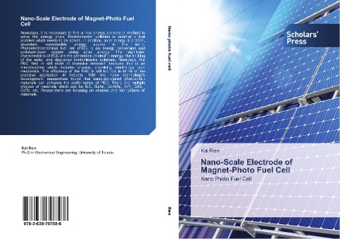 Nano-Scale Electrode of Magnet-Photo Fuel Cell: Nano Photo Fuel Cell