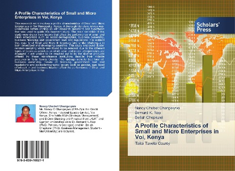 A Profile Characteristics of Small and Micro Enterprises in Voi, Kenya: Taita Taveta County