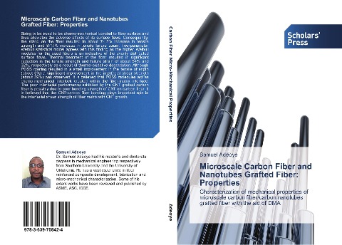 Microscale Carbon Fiber and Nanotubes Grafted Fiber: Properties: Characterization of mechanical properties of microscale carbon fiber/carbon nanotubes grafted fiber with the aid of DMA