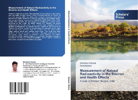 Measurement of Natural Radioactivity in the Environ and Health Effects: A study of Western Haryana, India