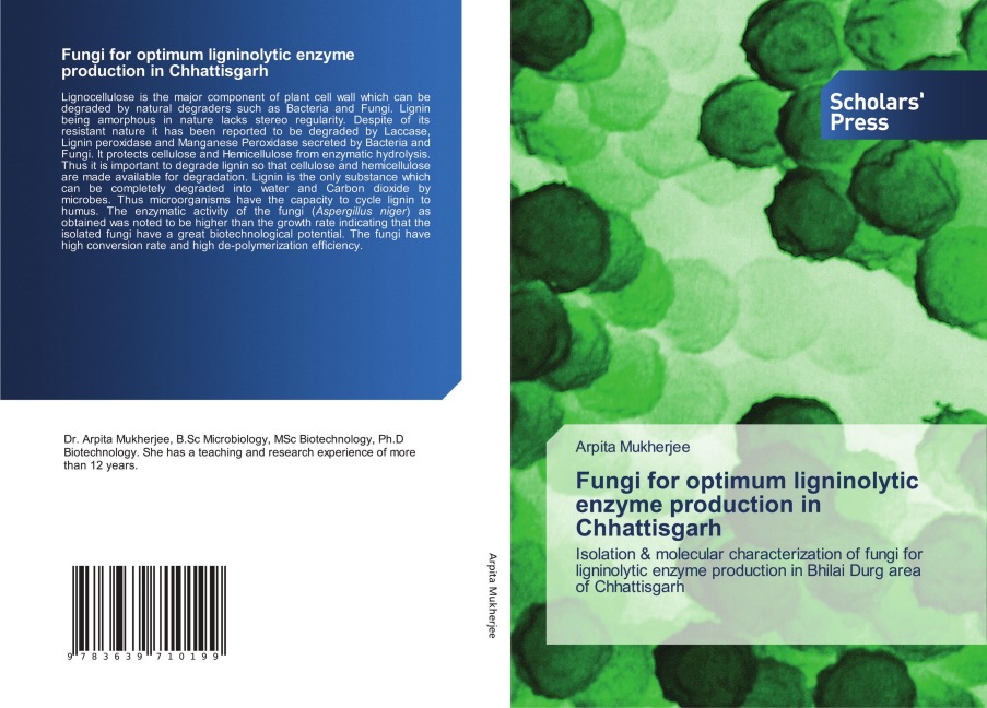 Fungi for optimum ligninolytic enzyme production in Chhattisgarh: Isolation & molecular characterization of fungi for ligninolytic enzyme production in Bhilai Durg area of Chhattisgarh