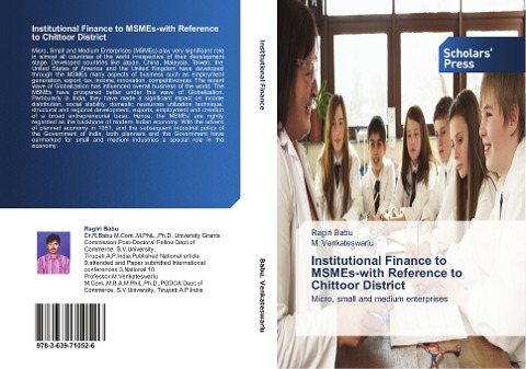 Institutional Finance to MSMEs-with Reference to Chittoor District: Micro, small and medium enterprises