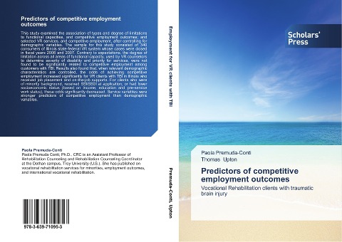 Predictors of competitive employment outcomes: Vocational Rehabilitation clients with traumatic brain injury