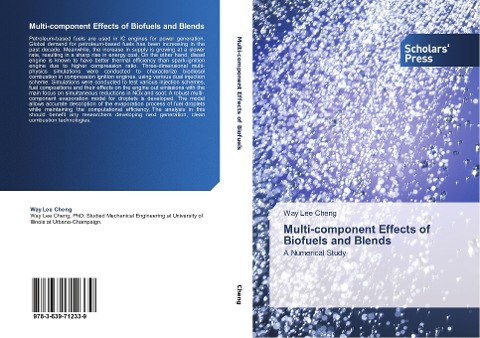 Multi-component Effects of Biofuels and Blends: A Numerical Study