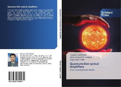 Quantum-Dot optical Amplifiers: Four-Level Dynamics Model