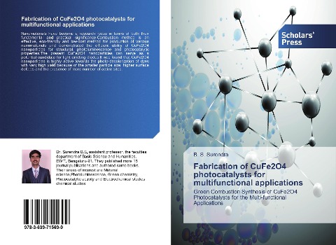 Fabrication of CuFe2O4 photocatalysts for multifunctional applications: Green Combustion Synthesis of CuFe2O4 Photocatalysts for the Multi-functional Applications