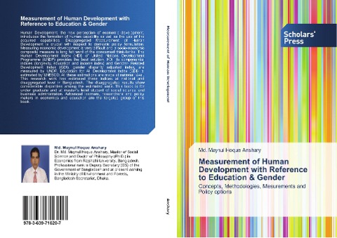 Measurement of Human Development with Reference to Education & Gender: Concepts, Methodologies, Mesurements and Policy options