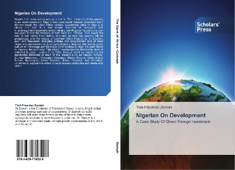 Nigerian On Development: A Case Study Of Direct Foreign Investment