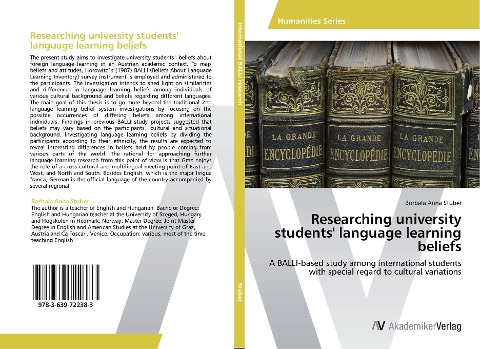 Researching university students' language learning beliefs: A BALLI-based study among international students with special regard to cultural variations