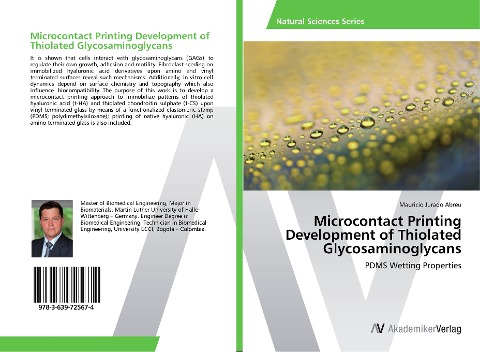Microcontact Printing Development of Thiolated Glycosaminoglycans: PDMS Wetting Properties