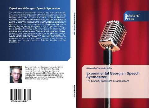 Experimental Georgian Speech Synthesizer: The property space and its applications